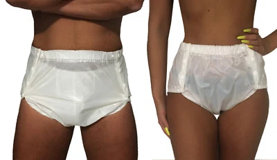 PVC Knöpfer 4201V VERSCHWEIßT 0,2mm Inkontinenz Windelhose Gummihose ABDL