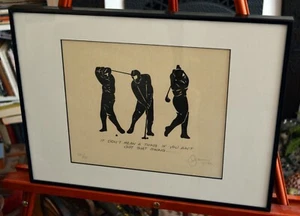 It Don't Mean A Thing If You Ain't Got The Swig... 101/150, Metal/Glass Framed - Picture 1 of 6