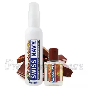 Lubrificante Bliss cioccolato marina svizzera lubrificante aromatizzato senza zucchero commestibile - Foto 1 di 3