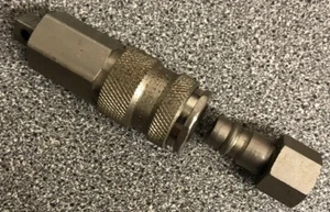 Legris 25 Series S/Steel Couplers 1/4" BSPP Female With 1/4” Adaptor (TD2)D7 - Picture 1 of 6