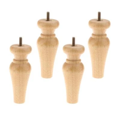 Divano Gambe Mobili Sedia Tavolo Scrivania Piedi Forma Irregolare Legno - Immagine 1 di 4