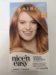 Clairol Nice N Easy Repair Hair Colour Dye Shade 8WR GOLDEN AUBURN FREEPOST - Picture 1 of 4
