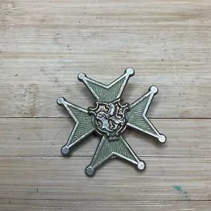 Spilla Spilla Croce di Malta Scozzese Vintage Estate Gioielli B4 - Foto 1 di 3