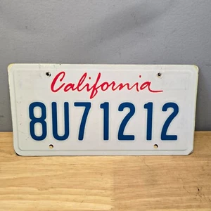 Papel de placas de doble cara para televisión de películas utilería California Wisconsin Wisconsin - Imagen 1 de 2