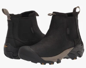 NUEVO KEEN Mujer Talla 10.5 M Targhee 2 Impermeable Botas Sin Cordones Negro 1025870 - Imagen 1 de 7