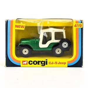 Jeep Corgi 419 CJ-5 en verde metálico - EN CAJA - Imagen 1 de 6