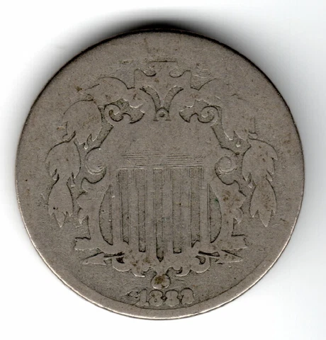 1882 Shield Nickel Cover