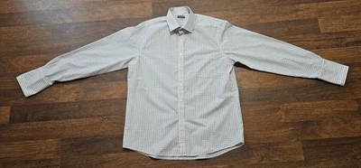 VANHEUSEN mens wrinkle-free Oeko-tek dress shirt  SIZE 16.5x35 MULTICOLOR  LL35 - Image 1 of 4