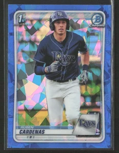 Ruben Cardenas 2020 Bowman Sapphire #BCP-23 Tampa Bay Rays - Picture 1 of 2