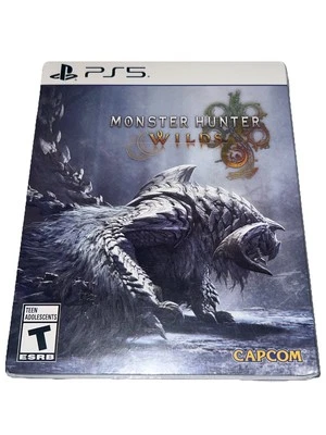 Monster Hunter Wilds Steel Book Edition - PlayStation 5| PS5 | Brand New Sealed! - Image 1 of 3