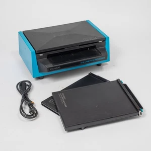 Procesador de película terrestre Polaroid 8x10 modelo 81-01 azul 2 soportes de película probados - Imagen 1 de 13