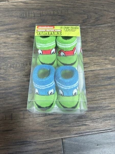 Teenage Mutant Ninja Turtles Baby Krippe Schuhe/Stiefel/Socken 0-6 Monate Helden OVP - Bild 1 von 5