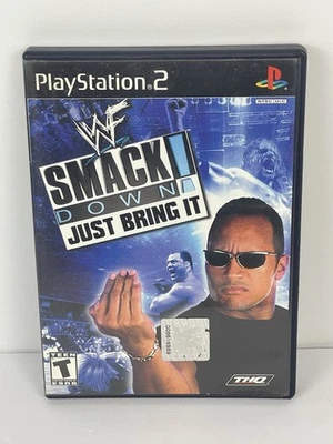 WWE Smackdown Just Bring It Sony PlayStation 2 PS2 Complete In Box With Manual - Image 1 of 4