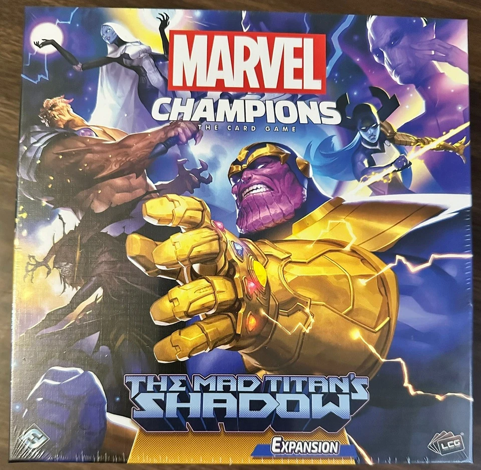 Marvel Champions: The Mad Titan’s Shadow (Expansión) - Nuevo/Sellado (Sin Impresión) Foto 1 de 2