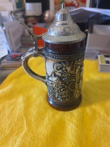 Gerzit Gerz Lidded Beer Stein German Craftsmanship - Picture 1 of 6