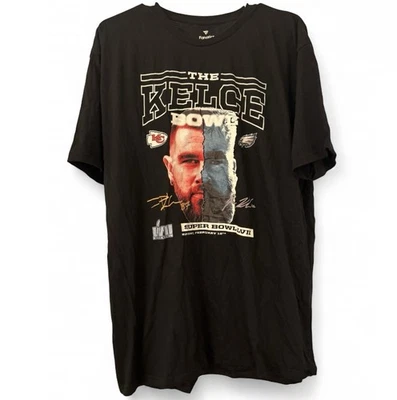 Nueva Camiseta Kelce Bowl Chiefs vs. Eagles Travis vs Jason Super Bowl LVII Sig Talla XL Foto 1 de 4