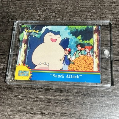 Snack Attack OR11 Snorlax TOPPS POKEMON TV ANIMATION Series 3 - Image 1 of 4