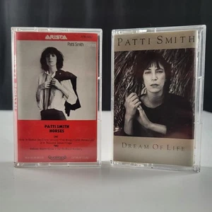 Patti Smith - Cassette Tapes / Horses + Dream Of Life - Beautiful Condition! - Picture 1 of 6