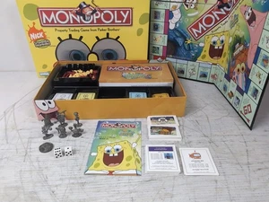 Hasbro Nickelodeon Bob Esponja Pantalones Cuadrados Monopoly Edición Coleccionista 2005 - Imagen 1 de 6