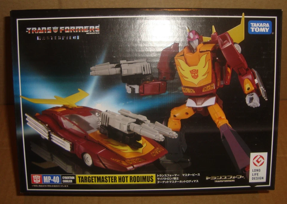 TRANSFORMERS MASTERPIECE MP-40 TARGETMASTER HOT RODIMUS TAKARA TOMY 2018 - Immagine 1 di 4