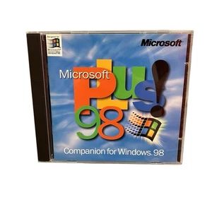 Microsoft Plus! 98 Companion For Windows 98 CD Disc + Product Key - Picture 1 of 6