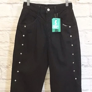 Rocky Mountain 24x37 High Rise Vintage Bareback Women’s Jeans Black Western - Picture 1 of 14