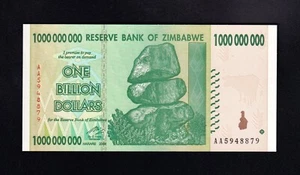 F.C. ZIMBABWE , 1 BILLION $ 2008 , S/C ( UNC ) , P.83 . - Bild 1 von 2