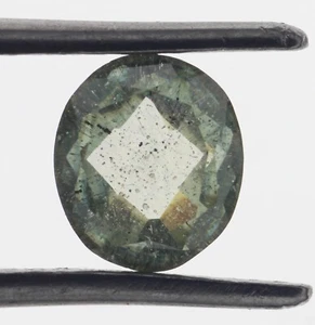 1.65 Ct Lab Grown Gemstone Green Oval Cut Loose Moissanite Diamond 8 MM - Picture 1 of 6