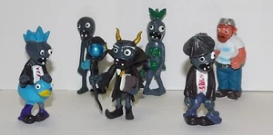 Figure Plants vs Zombies ~ Zombie lotto di 6 con Crazy Dave, Duck, Devil Zombies - Foto 1 di 8