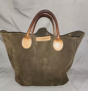 VINTAGE G.H. BASS & CO WILDLEDER TASCHE - Bild 1 von 7