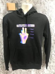 The North Face Men's Size M Black Outdoors Together Hoodie Sweatshirt NWT - Picture 1 of 8