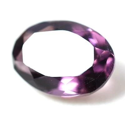 Lab Created 5.00 Ct Purple Amethyst Superb GGL Certified Transparent Gemstone - Image 1 of 4