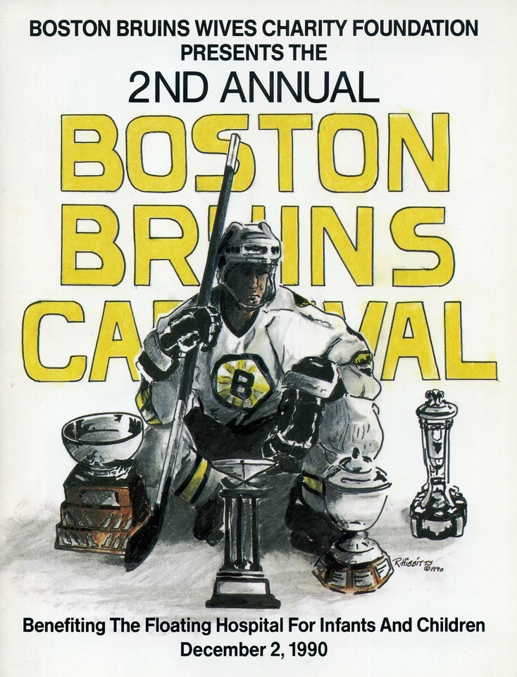 Boston Bruins Wives Charity Foundation 2do Programa de Carnaval 2 de diciembre de 1990 Foto 1 de 2