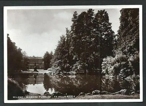 Milano : Giardini Pubblici cartolina scritta nel 1936 ma non viaggiata - Picture 1 of 1