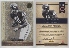 2011 Panini Gold Standard Platinum Gold /25 Gale Sayers #114 HOF
