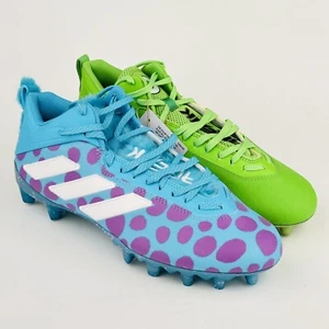 Size 11.5 - Adidas Monsters Inc Mike & Sulley Adizero Football Cleats GV0726 Men - Picture 1 of 8