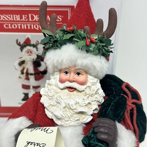 Department 56 Possible Dreams Oh Santa 6008589 Reindeer hat New In Box Gift Idea - Picture 1 of 14
