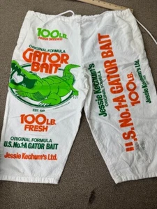 Pantalones Cortos Gator Bait Saco de Azúcar Jessie Kechum Linebacker Florida Caimán De Colección - Imagen 1 de 9