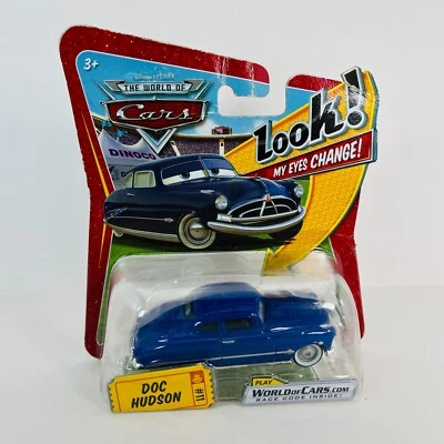 Disney Cars Doc Hudson Lenticular Look Eyes Change Toy Car Diecast 1:55 - Image 1 of 3
