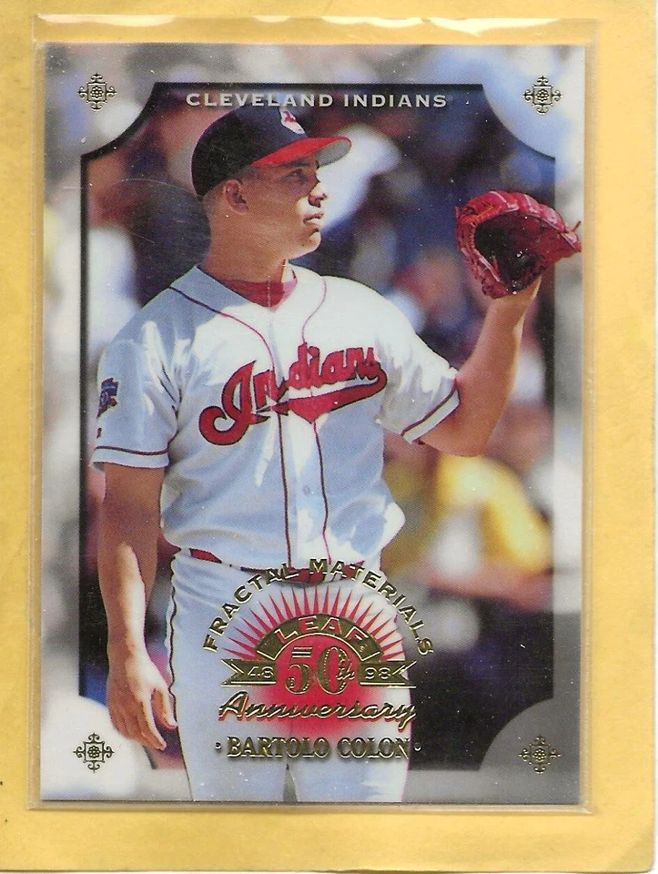 BARTOLO COLON - 1998 Leaf Fractal Materials "50th Anniversary"- #88 (#1153/3250) - Image 1 of 1