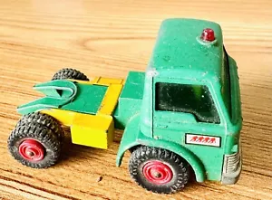 Vintage Lesney Matchbox Ford Tractor Cab Dyson Low Loader King Size K17 England - Picture 1 of 7