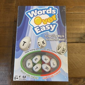Board game Words Over Easy An Egg-citing way To Scramble For Words! NEW - Picture 1 of 5