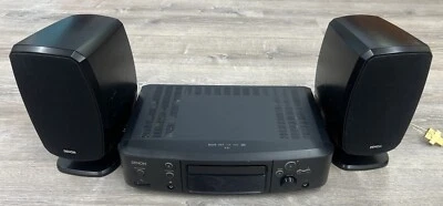Micro sistema Denon S-81 CD/AM/FM/XM listo con altavoces y cables Foto 1 de 4