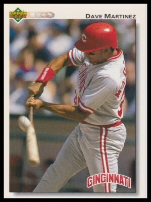 1992 Upper Deck #784 Dave Martinez Factory Set Gold Hologram - Image 1 of 2