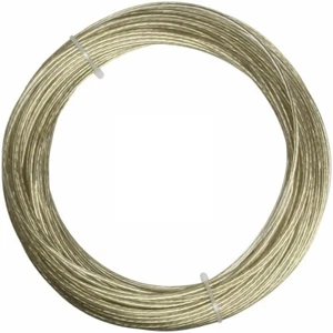 20m Clear Strong Cloth Metal Line Steel Core Plastic Coded Garden Camping Cord - Picture 1 of 1