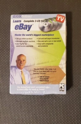 NEW Video Professor Learn How to Buy & Sell on EBAY Complete 3-CD Set 2007   - Image 1 of 4
