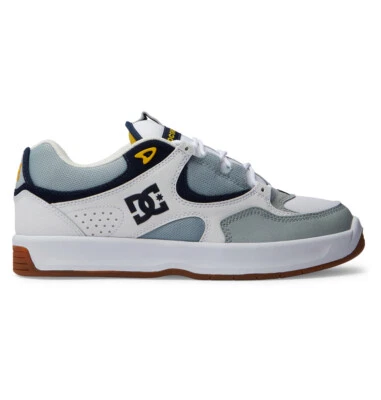 Dc Shoes Kalynx Zero Bianco - Grigio Adys100819 Wgy Uomini UK 9, 9.5, 10 RRP £70 - Immagine 1 di 4