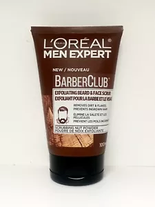 L’Oreal Men Expert BarberClub Exfoliating Beard Face Scrub 3.4oz NEW - Picture 1 of 2
