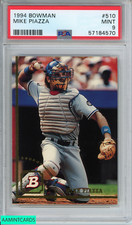 1994 BOWMAN MIKE PIAZZA #510 LOS ANGELES DODGERS HOF PSA 9 MINT
