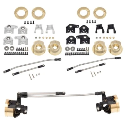 Messing Achsschenkel Gewicht Kit für 1/10 RC Axial Wraith RR10 90048 AR60 Achse - Bild 1 von 4
